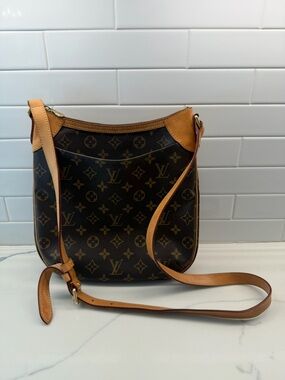 Louis Vuitton Brown Monogram Crossbody Pouchette